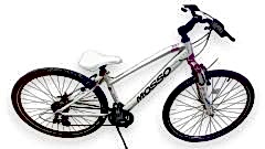 K-24 Mosso Legarda Lady  28'' 21s V Beyaz-Pem Şehir Bisikleti / Saatlik