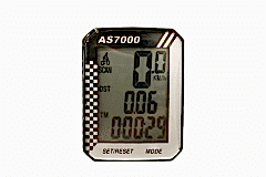 ASSIZE - Kilometre Saati - S-7000-11F - 11 Fonksiyonlu Kablosuz Siyah