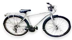 K-36 Shwars Endlos 28'' 21s V Beyaz Şehir Bisikleti / Saatlik