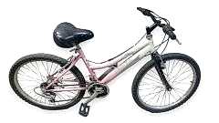 K-46 Victory Madur 24'' Lady 21s V Pembe-Beyaz Çocuk Bisikleti / Saatlik