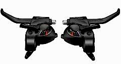 Shimano ST-EF41 3x7 Vites & Fren Kolu